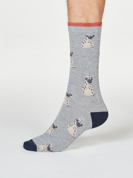 Wiley Pug Socks In A Bag - Multi