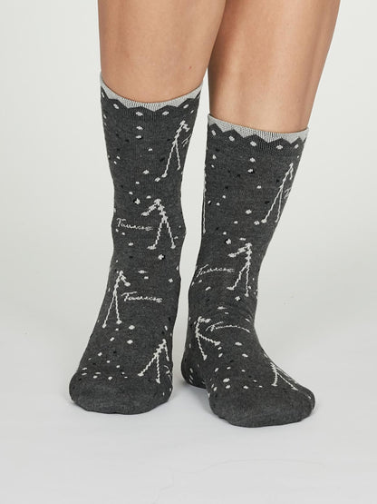 Taurus Zodiac Bamboo Organic Cotton Horoscope Star Sign Socks